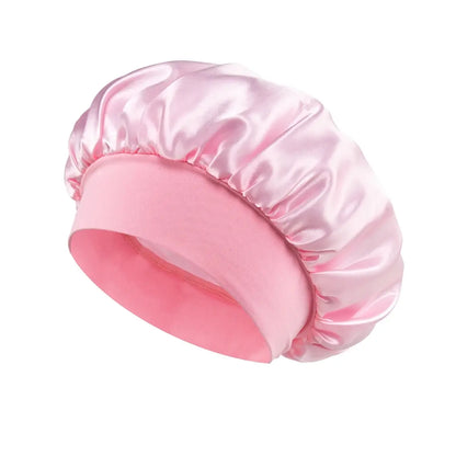 Elastic Satin Sleeping  Hair Bonnet