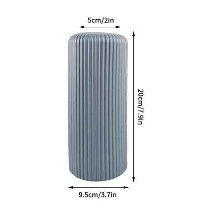 Imitation Ceramic Flower Bottle Nordic Vase