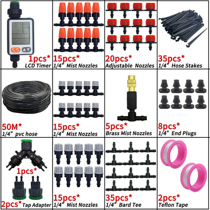 Garden Misting Cooling System Watering Nozzle