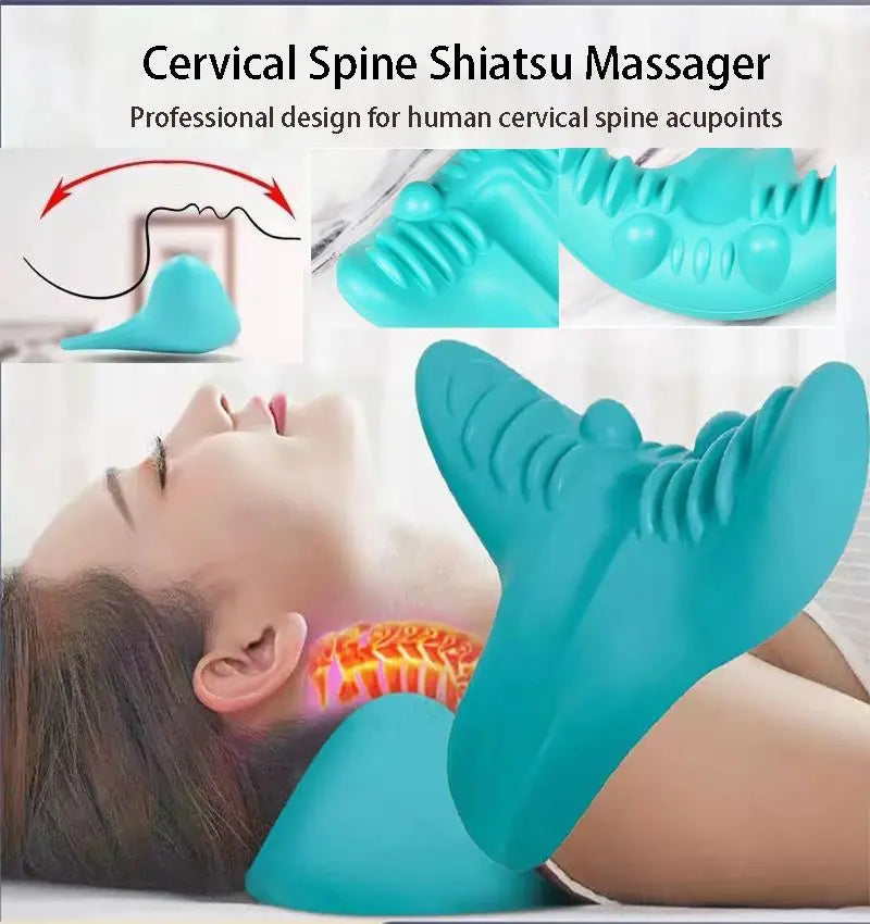 Neck Shoulder Stretcher Relaxer Traction Device