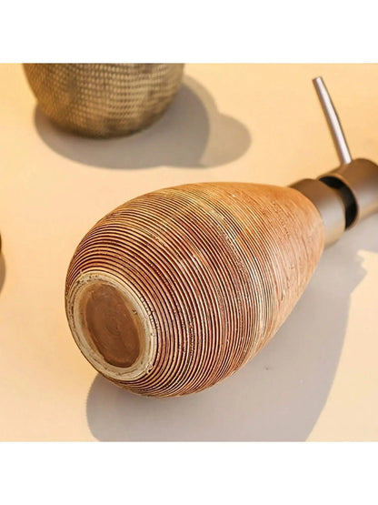 Retro Style Ceramic Push-Type Soap Dispenser