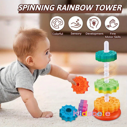Baby Education Spinning Stacking Toy