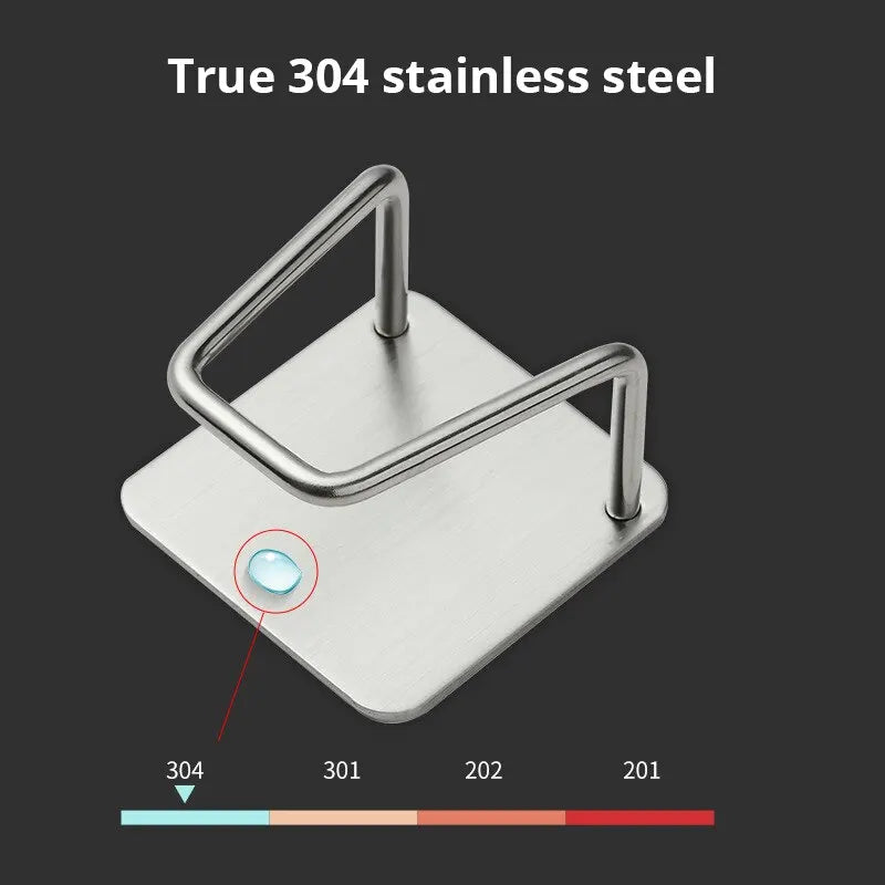 Onepc Stainless Steel Sink Sponge Rack