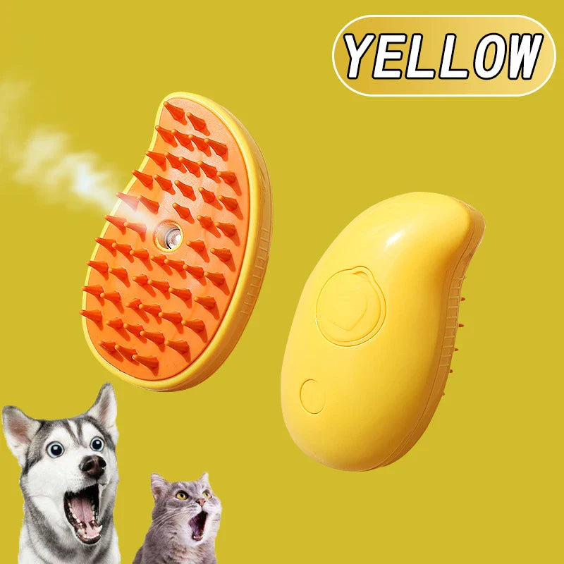 Cat 3 in 1 Electric Steam Massage Brush