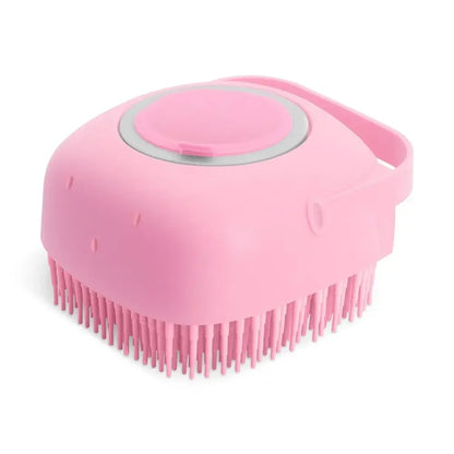 Pet Soft Silicone Rubber Shampoo Brush