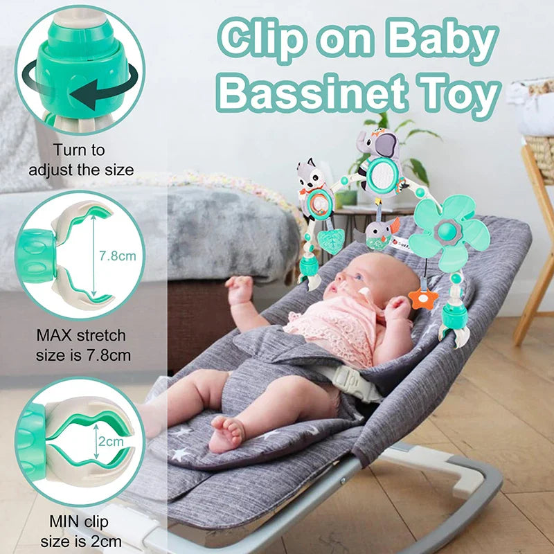 Baby Stroller Arch Travel Animal Toy
