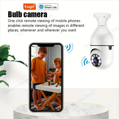 Smart Home Bulb Wifi Surveillance Camera