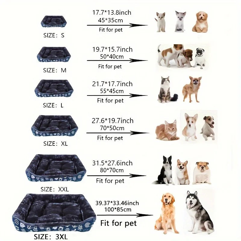 Pet Chien Animals Bed Sofa Mat
