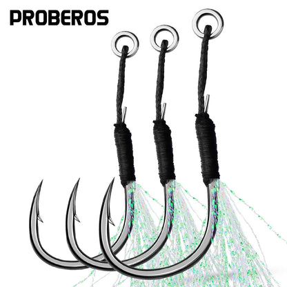 Metal Jig Tail Assist Fishing Hook