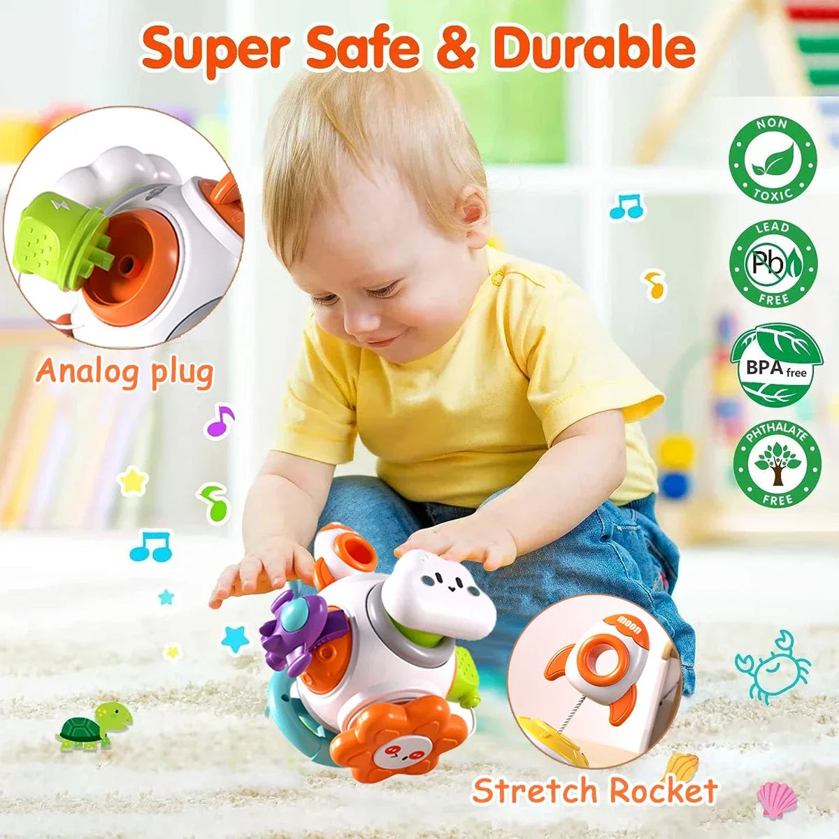 Kids Educational Cube Hand Box Toy
