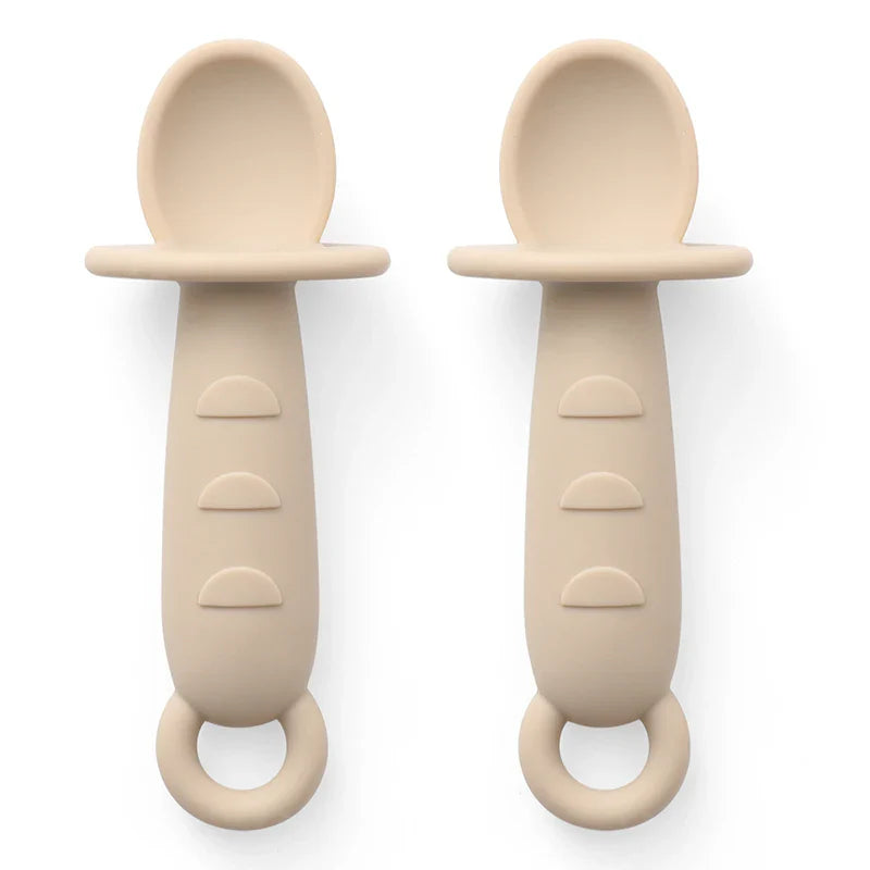 Baby Silicone Self Feeding Spoon