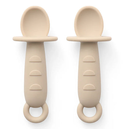 Baby Silicone Self Feeding Spoon