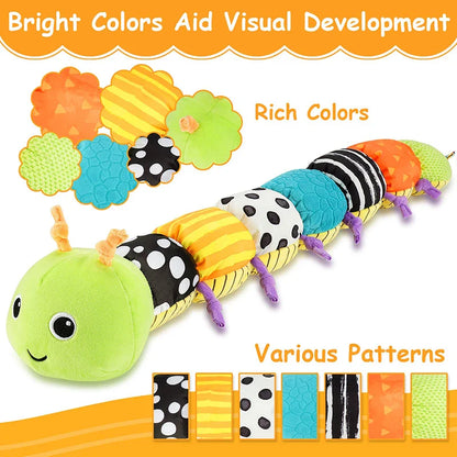 Baby Rattle Musical Caterpillar Soft Toy