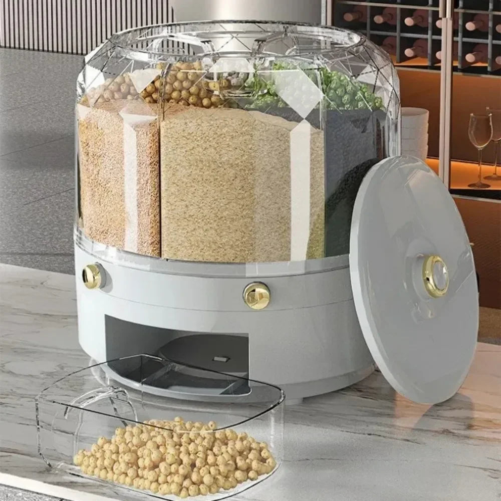 Kitchen 360 Degree Rotating Storage Box