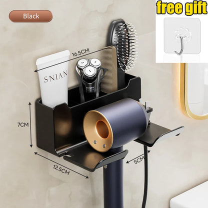 Bathroom Shower Hairdryer Organizer