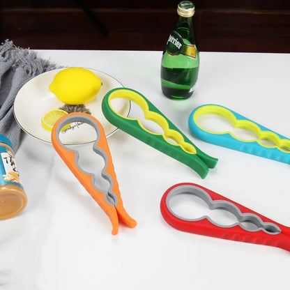 Multifunctional Four-In-One Cap Opener