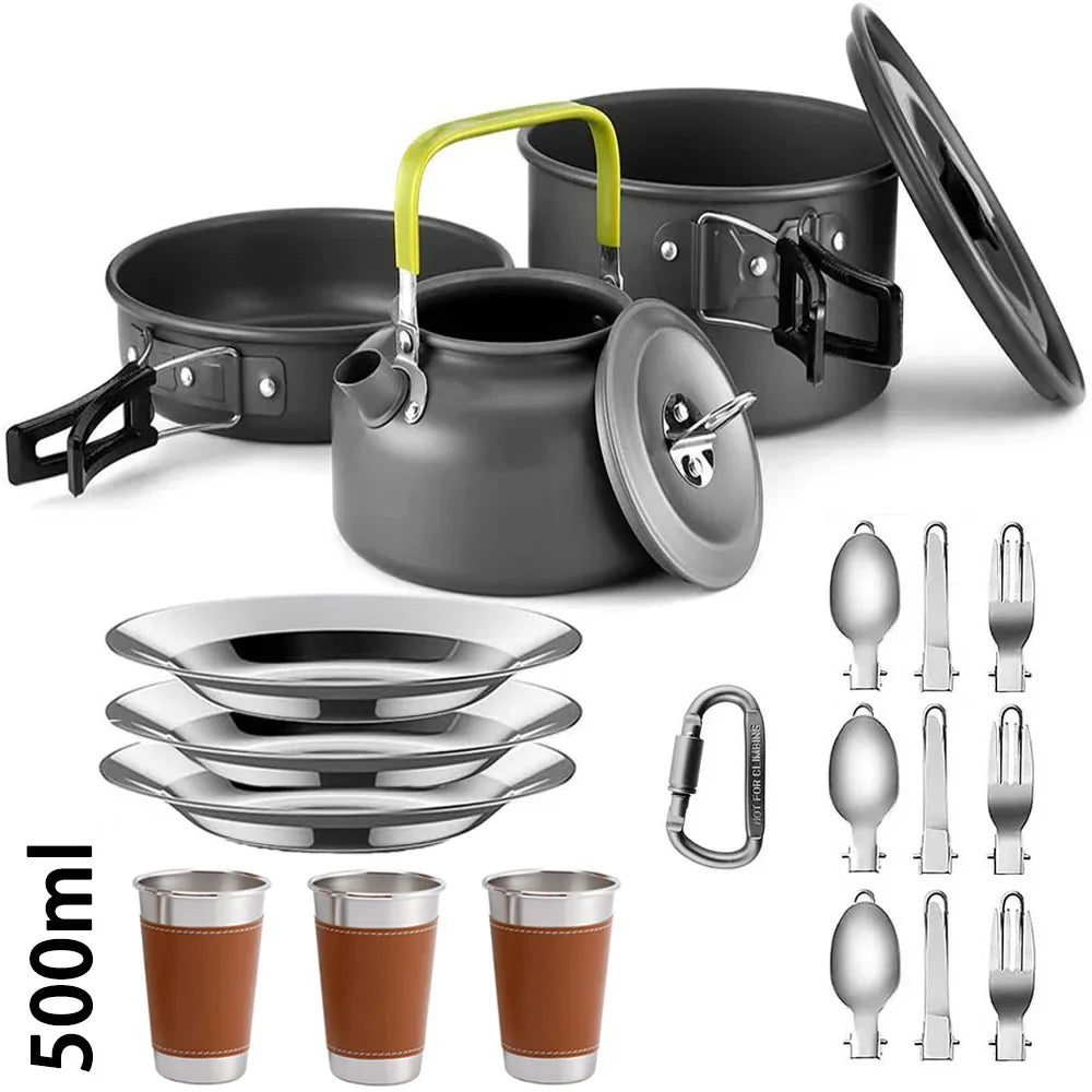 Non-stick Outdoor Camping Cooking Set