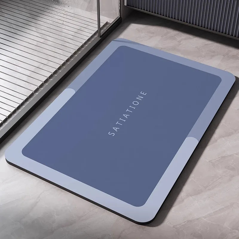 Quick Dry Bathroom Absorbent Anti Slip Floor Mat