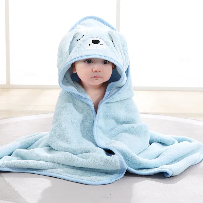 Baby Hooded Soft Bath Towel
