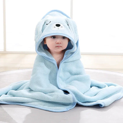Baby Hooded Soft Bath Towel