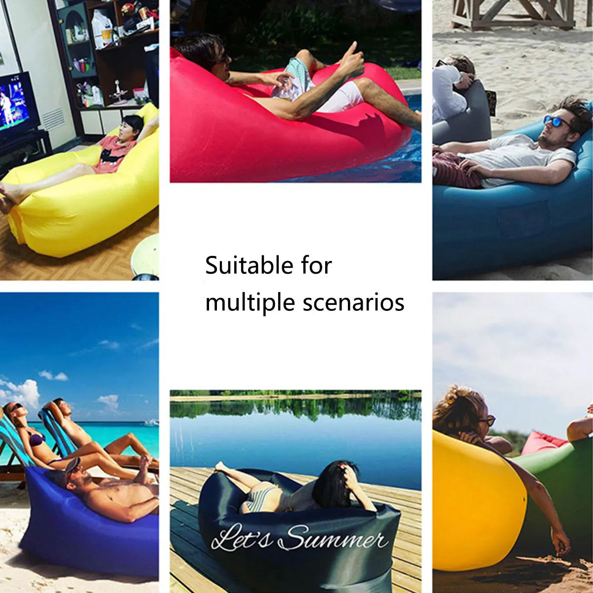 Camping Relax Comfort Inflatable Air Sofa