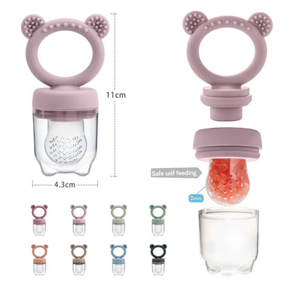 Baby Silicone Pacifier Fruit Feeder