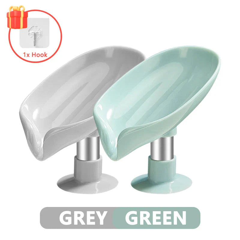 Drain Water Leaf Shape Soap Box