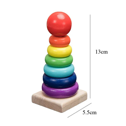 Baby Wooden Colorful  Educational Toy