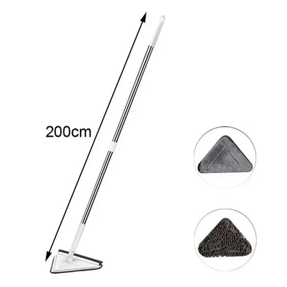 360° Spin Cleaning Rotatable Triangle Mop