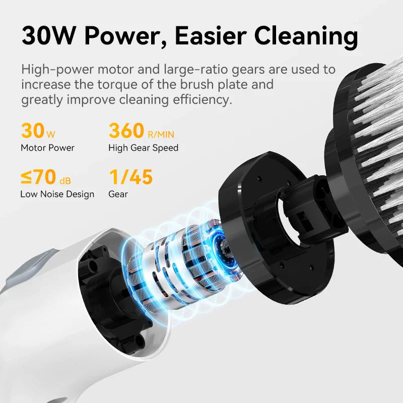Multifunctional Electric Cleaning Brush