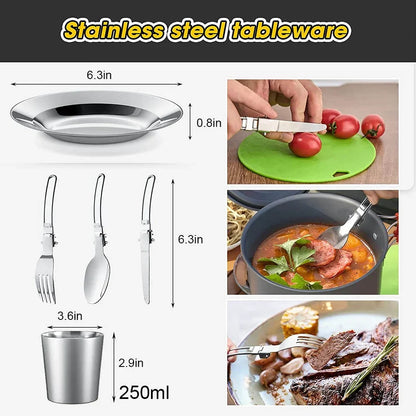 Non-stick Outdoor Camping Cooking Set