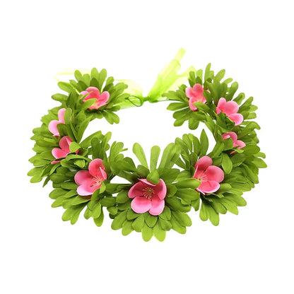 Gilrs Necklace Flower Clip Dress Up Set