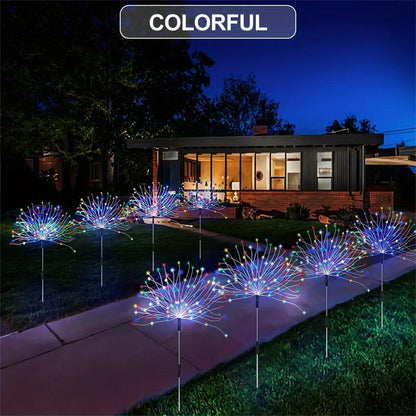 Outdoor Waterproof Solar Firework Light