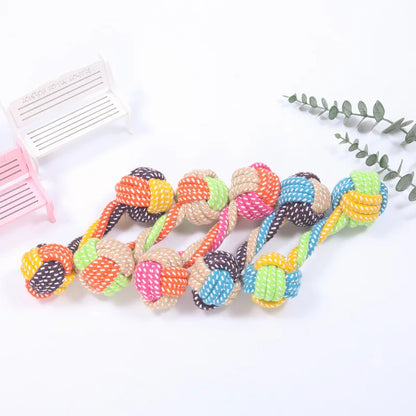 Dog  Interactive Cotton Rope Mini Toy