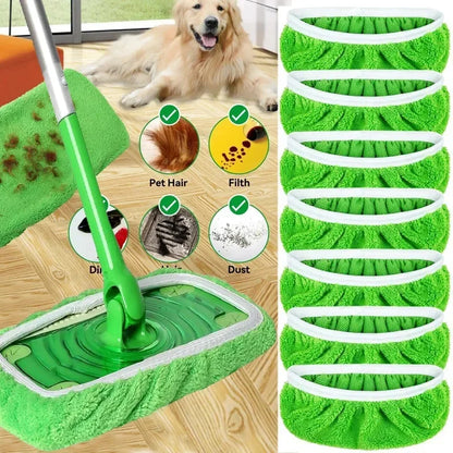 Dry Cleaning Cloths Reusable Microfiber Mop