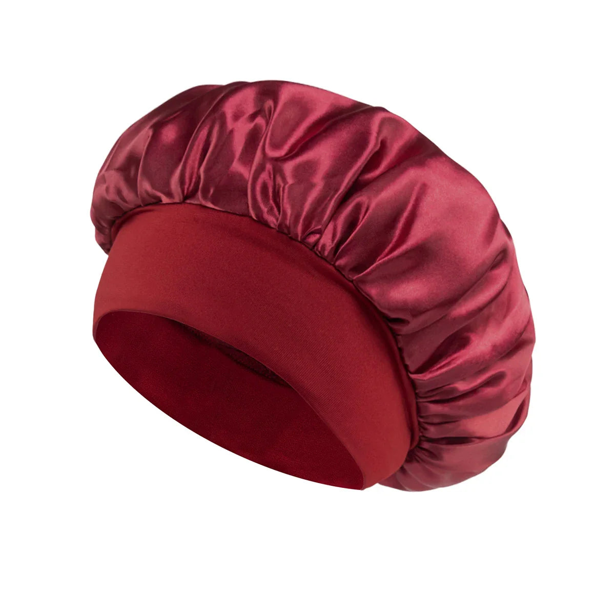 Elastic Satin Sleeping  Hair Bonnet