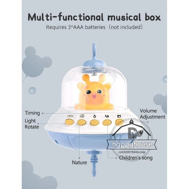 Baby Crib Light Music Projection Toy