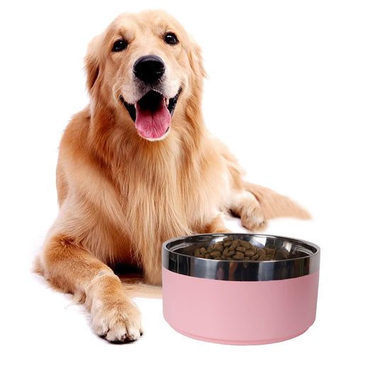 Pet Stainless Steel Fashionable Plain Bowl