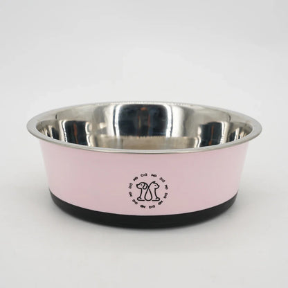 Dog Non-slip Stainless Steel  Food Bowl