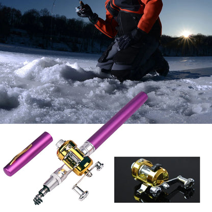 Mini Aluminium Alloy Lure Fishing Rod
