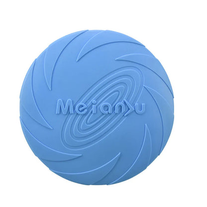 Dog Silicone Flying Disc Chew Toy