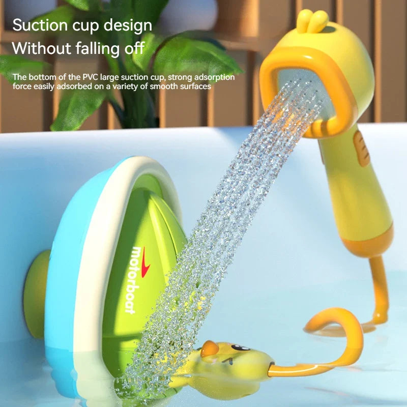 Duck Bathtub Boat Automatic Toy
