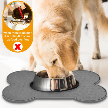 Pet Anti-Slip Silicone Feeding Mat