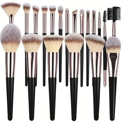 Women Soft Fluffy Makeup Brushes Set
