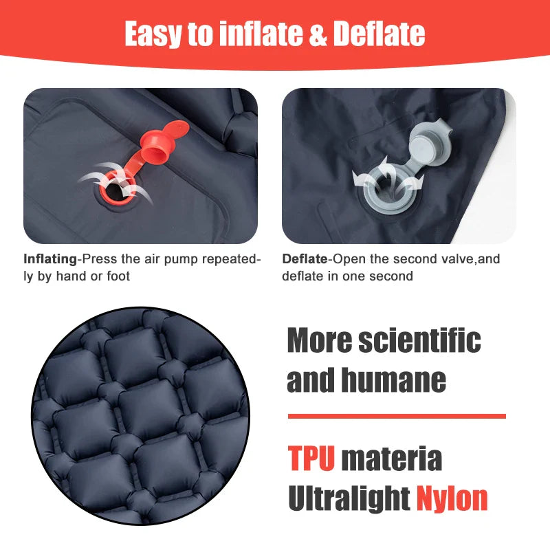 Camping Sleeping Mattress Pillow Pad