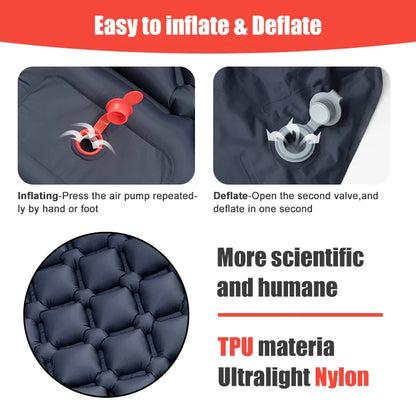 Camping Sleeping Mattress Pillow Pad