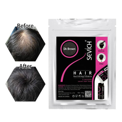 Instant Hair Growth Fiber Powder