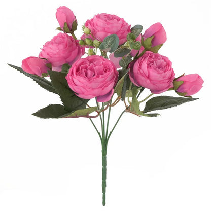 Fake Roses Silk Peony Artificial Flowers Cheap