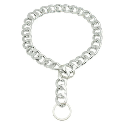 Dog Luxury Chain Metal Training Collar