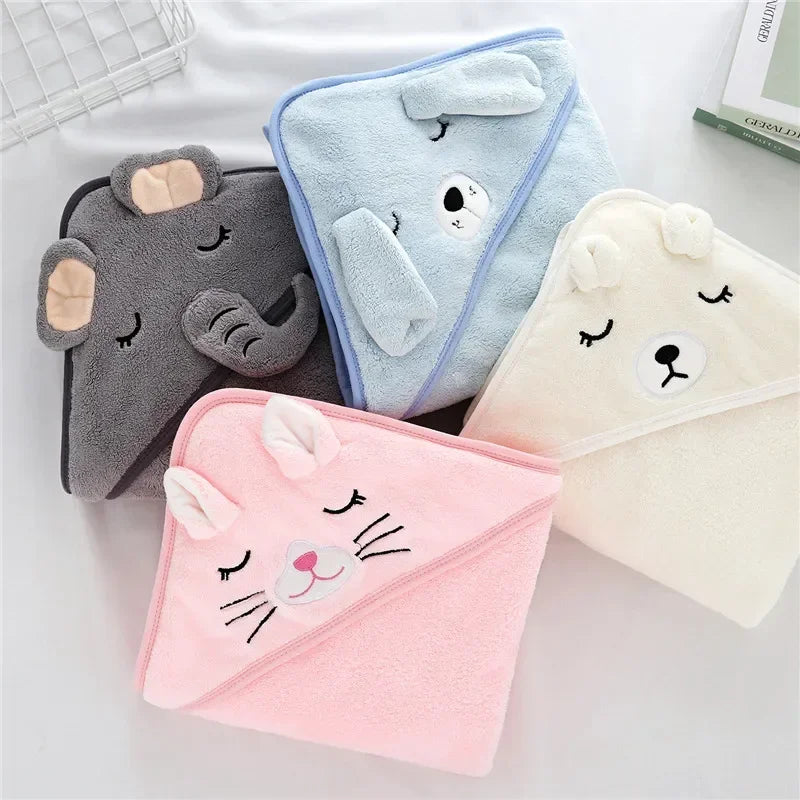 Baby Hooded Soft Bath Towel